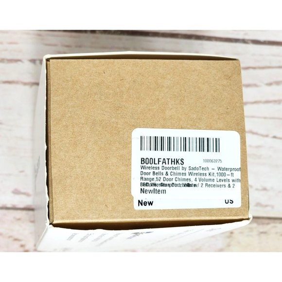 SadoTech.com Wireless Doorbell - Expandable, 2 Transmitter, 2 Plug-In Receiver - Picture 10 of 13